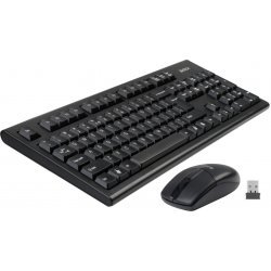 Tastiere dhe Mouse me Wireless 2.4 GHz | Wireless Keyboard and Mouse A4 Tech 3100N