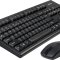 Tastiere dhe Mouse me Wireless 2.4 GHz | Wireless Keyboard and Mouse A4 Tech 3100N