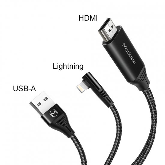 Adaptor Mcdodo Lightning to HDMI Cable 4K Ultra