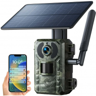 Kamera Sigurie me Panel Diellor  | Solar 4G Trail Hunting Camera