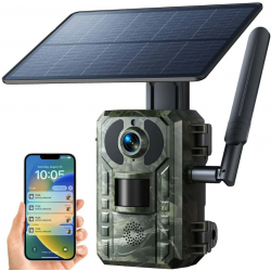 Kamera Sigurie me Panel Diellor  | Solar 4G Trail Hunting Camera