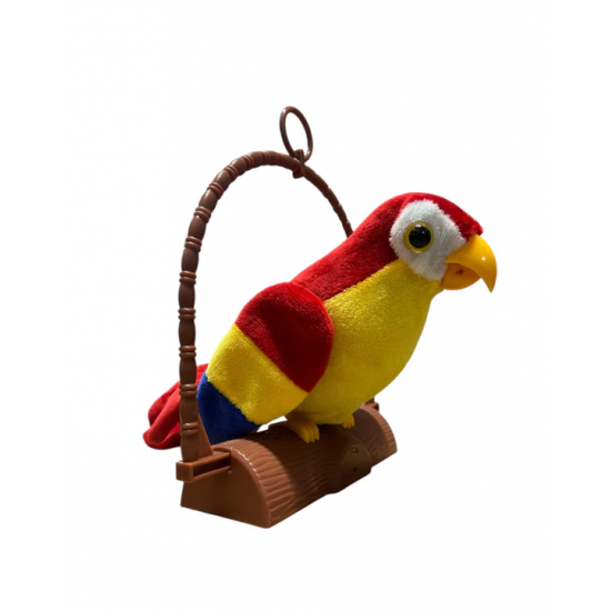 Papagall Qe Flet per Femije |Talk Back Parrot