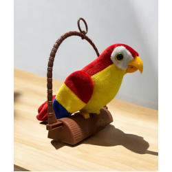 Papagall Qe Flet per Femije |Talk Back Parrot