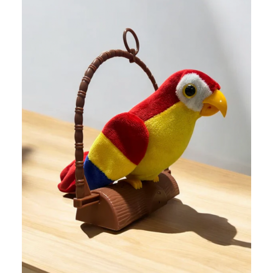 Papagall Qe Flet per Femije |Talk Back Parrot