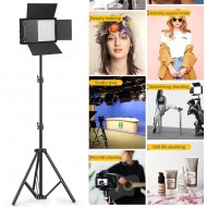 Drite Profesionale per Foto & Video + Tripod | LED LIGHT KIT PRO 800 RGB 