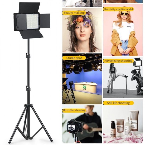 Drite Profesionale per Foto & Video + Tripod | LED LIGHT KIT PRO 800 RGB 