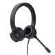 Kufje Trust Rydo per Call Center | USB Headset per PC dhe Laptop