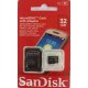 Karte Memorie SanDisk 32GB Micro SD 