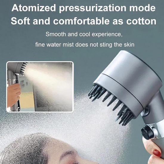 Koke Dushi me Presion 3in1 | Multifunctional 3 Mode Showerhead