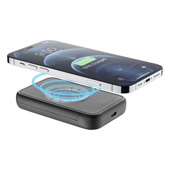 Bateri e Jashtme Cellularline Wireless Power Bank MAG 5000 mAh