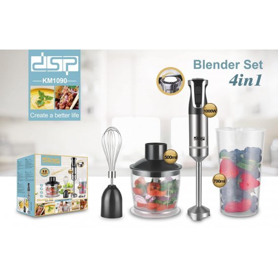 Blender Dore Dsp 4in1|Blender Set KM-1090