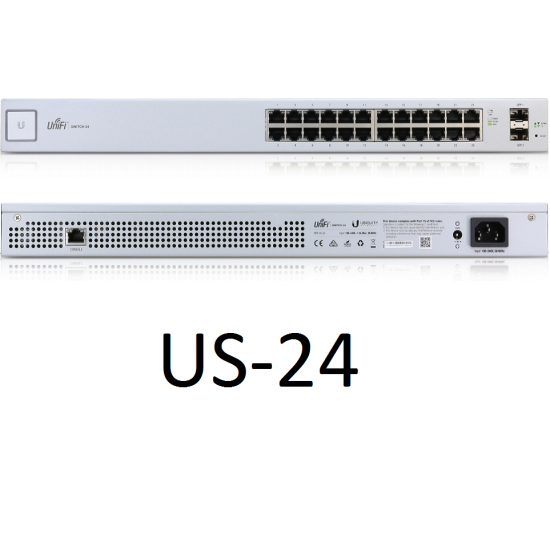 Switch Unifi 24 Porta| Ubiquiti Networks | Switch US-24