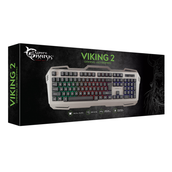 Tastiere White Shark per Lojra | White Shark KEYBOARD GK-1924 Metal VIKING-2 