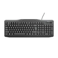 Tastiere Trust per Kompjuter Desktop | Trust Keyboard Classic Line Black #20517