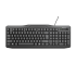 Tastiere Trust per Kompjuter Desktop | Trust Keyboard Classic Line Black #20517