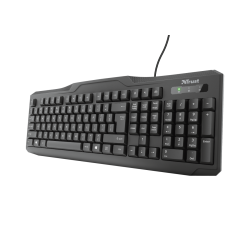 Tastiere Trust per Kompjuter Desktop | Trust Keyboard Classic Line Black #20517