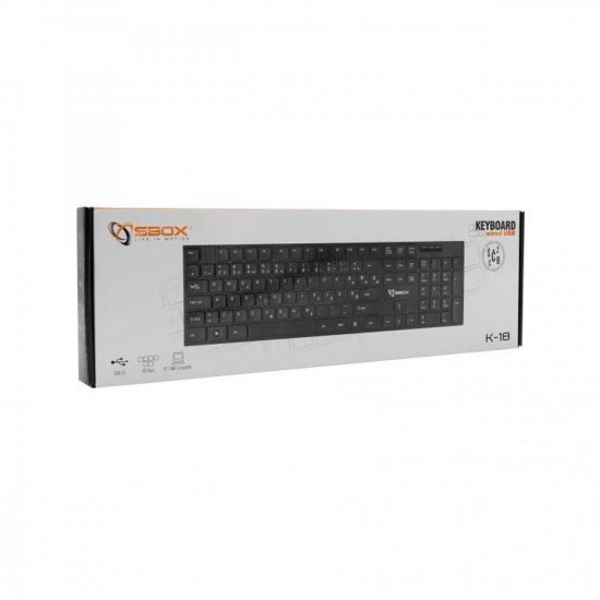 Tastiere SBOX per Kompjuter Desktop | KEYBOARD SBOX K-18