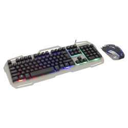 Tastiere dhe Mouse White Shark APACHE-2 per Lojra | WHITE SHARK KEYBOARD AND MOUSE GMK-1901 APACHE - COMBO