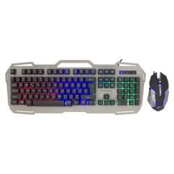 Tastiere dhe Mouse White Shark APACHE-2 per Lojra | WHITE SHARK KEYBOARD AND MOUSE GMK-1901 APACHE - COMBO