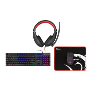 Tastiere, Mouse, Mouse Pad dhe Kufje White Shark COMANCHE-2 per Lojra | White Shark GC-4102