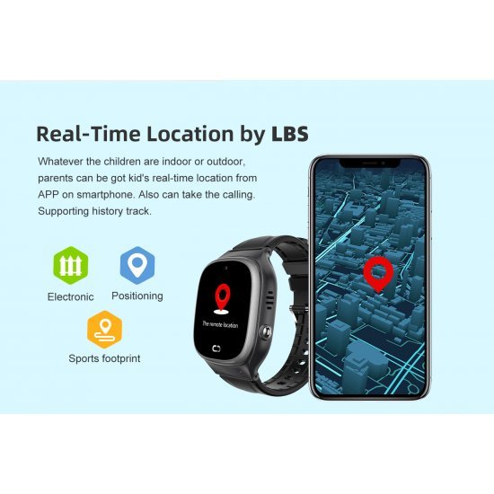 Smartwatch per Femije me Karte SIM, WiFi, GPS, SOS | Ore Inteligjente TD45