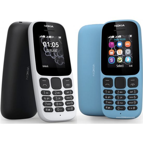 Nokia 105 2017 2 Sim | Telefon | RAM 4 MB | Memorie 4 MB