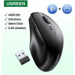 Mouse me Wireless Ugreen | Ergonomic Wireless Mouse