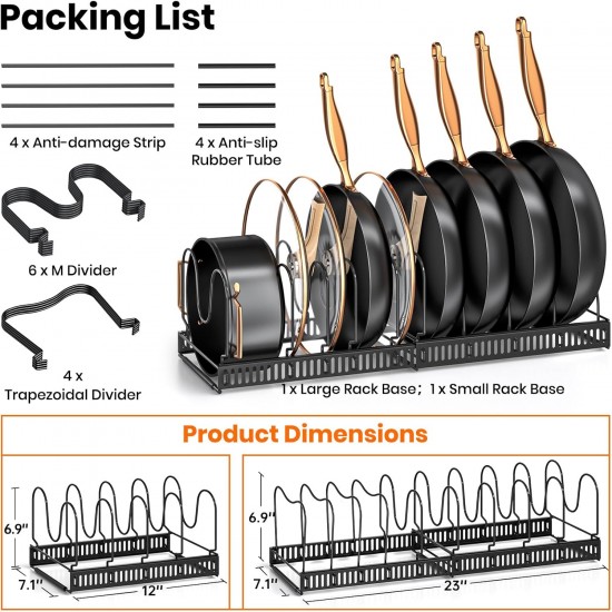 Organizues per Ene Kuzhine | Pots and Pans Organizer