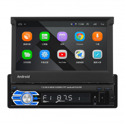 Kasetofon Android 8.1 Radio Makinash me Ekran me Prekje 7'' (inch) 