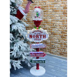 Dekor Festiv Welcome to the North Pole