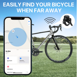 Zile me Airtag per Biciklete | MiBell Bicycle Anti-Loss Bell