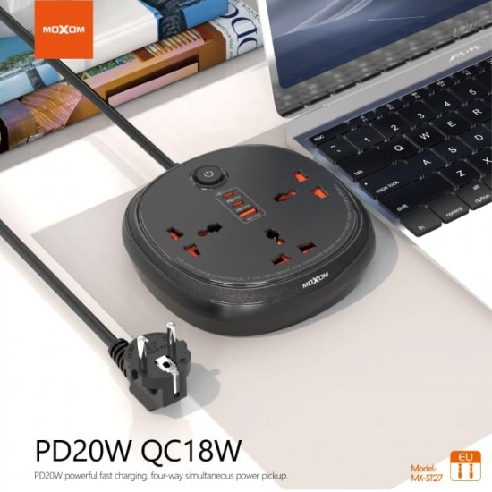 Prize Moxom MX-ST27 | Extension Lead Power Strip 