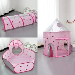 Tende per Femije me 3 Pjese | Kids Play Tent
