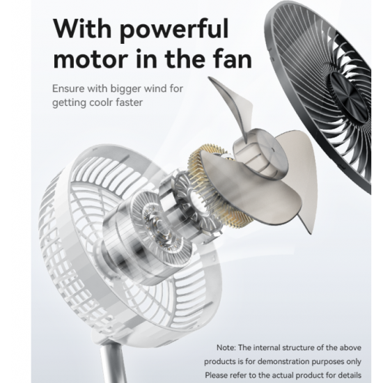 Ventilator 2in1 Yesido | YF11 Premium Folding Fan