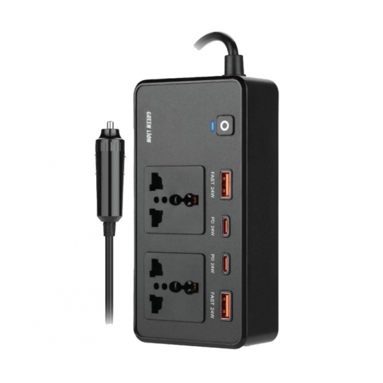 Konvertues Energjie per Makine Green Lion 200W 12V-230V