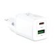 Karikues Earldom me 2 Porta ( USB + Type-C ) Fast Charger 30W