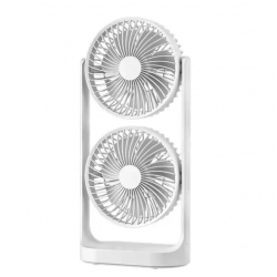 Freskuese me 2 Ventilatore | Desktop Fan 