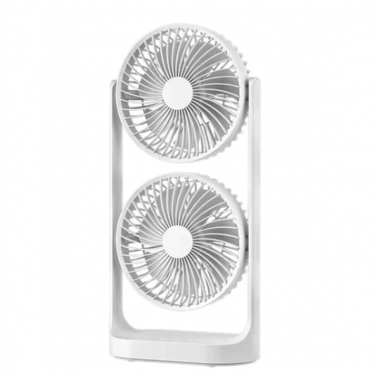 Freskuese me 2 Ventilatore | Desktop Fan 