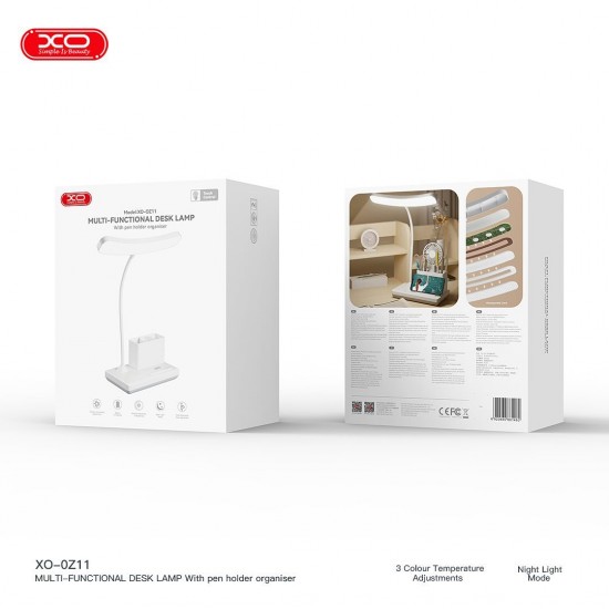 Drite Tavoline Portative LED dhe Organizuese  XO-OZ11 2400mAh