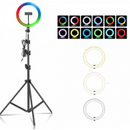 Drite LED per Ndricim per Telefona | RGB Ring Light 3D-36