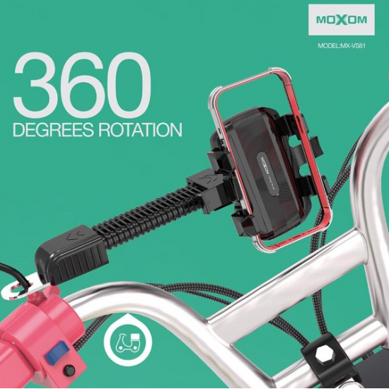 Mbajtese Telefoni per Biciklete/Motorr Moxom MX-VS81