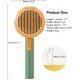 Kreher per Macet dhe Qente | Pet Cleaning Slicker Brush