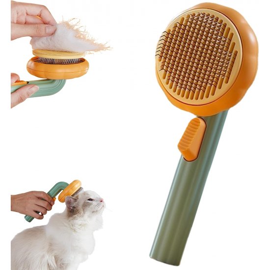 Kreher per Macet dhe Qente | Pet Cleaning Slicker Brush